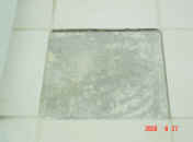 broken tile removed