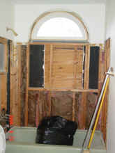 Everything in this 'outdated' green bathroom was torn out