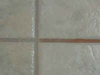 During Grout Coloring